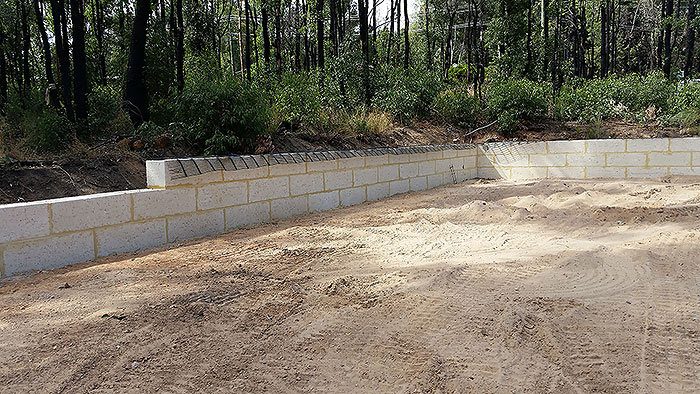 Landscaping wall